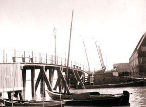 Kanalboote, Markeninsel, Niederlande, 1898 von James Batkin