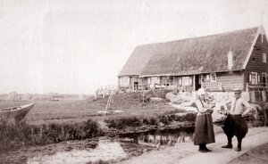 Einwohner der Insel Marken, Niederlande, 1898 von James Batkin