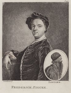 Christian Friedrich Zincke, deutscher Miniaturist