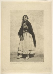 Eine junge Gitana, Granada