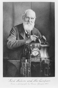 Lord Kelvin und sein Kompass, 1902