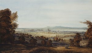 Die Stadt Montreal vom Berg aus gesehen von James D. Duncan