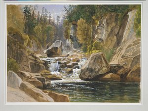 Am Ausable von James David Smillie