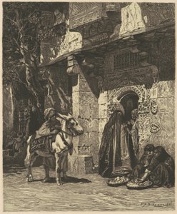 Eine Dame aus Kairo zu Besuch