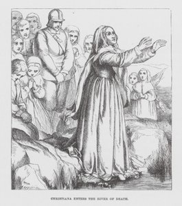 Christiana betritt den Fluss des Todes