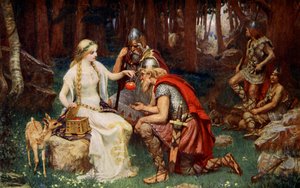 Idun und die Äpfel, 1890
