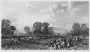Hyde Park im Jahr 1851