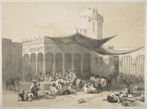 Panjab: Sikh-Soldaten erhalten ihren Sold im königlichen Durbar, Lahore von James Duffield Harding