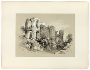Römische Bäder in Trier, aus Malerische Auswahlen
