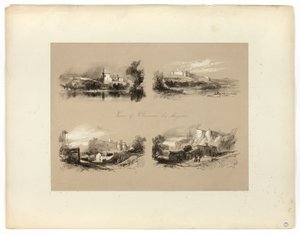 Ansichten von Villenueve les Avignon, aus Malerische Auswahlen