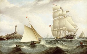 Pilot aufnehmen - Isle of Shoals, New Hampshire von James E. Buttersworth