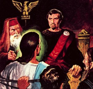 Pontius Pilatus richtet über Jesus Christus