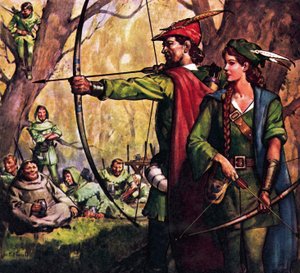 Robin Hood und Maid Marian