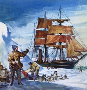 Die Terra Nova in der Antarktis