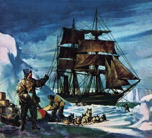 Die Terra Nova in der Antarktis