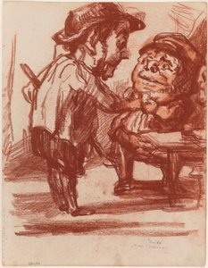 Nach Daumier: Die fröhlichen Jäger