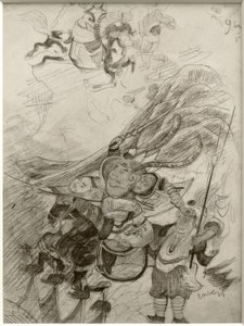 Chinoiserie (Chinesische Krieger) von James Sidney Ensor