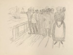 Die Fischer (Die Elenden) von James Ensor
