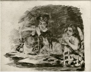 Die kleinen Maler von James Sidney Ensor