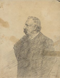 Porträt von Ernest Rousseau von James Ensor