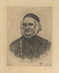 Porträt des schwedischen Botanikers Elias Frise von James Ensor