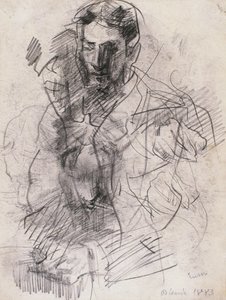 Porträt des Künstlers, Willy Finch von James Ensor