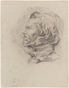 Der Maler Eugène Delacroix von James Ensor