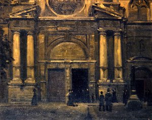 Das Portal, ca. 1910 von James Ferrier (attr. to) Pryde