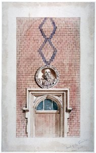 Van Dun Almshouses, Caxton Street, London, 1852