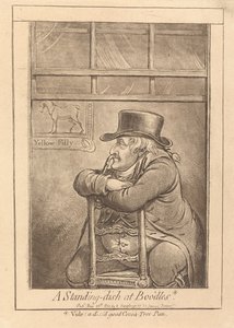 Ein Stehgericht bei Boodles von James Gillray