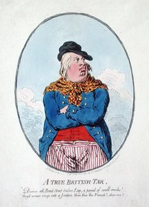 Ein wahrer britischer Seemann, veröffentlicht von Hannah Humphrey