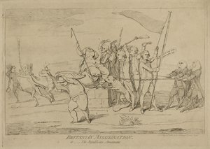 Britannias Ermordung oder Das Vergnügen der Republikaner, veröffentlicht am 10. Mai 1782