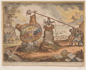 Britische politische Karikatur, 1807