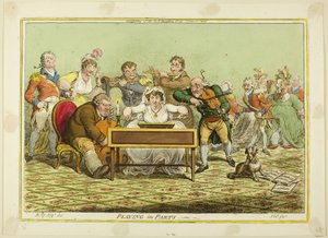 Spiel in Teilen von James Gillray