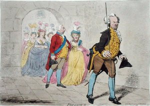 Polonius von James Gillray