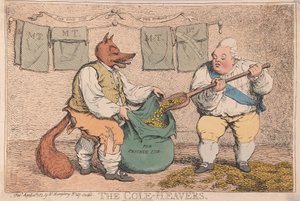 Die Kohlenheber, veröffentlicht 1783 von James Gillray