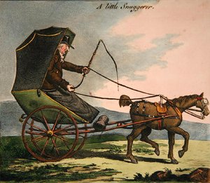 Der kleine Snuggerer von James Gillray