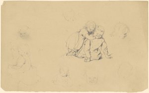 Studien von spielenden Kindern