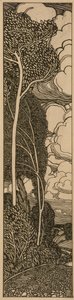 Landschaft mit Bäumen