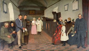 Glücklich ist die Braut, die die Sonne bescheint von James Hayllar