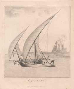 Canja unter Segel von James Heath