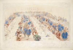 Das Bankett von James Henry Nixon