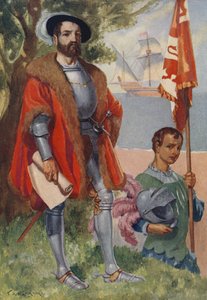 Hernan Cortes, spanischer Konquistador