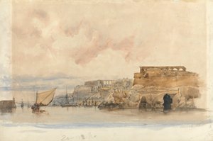 Ansicht von Valetta, Malta