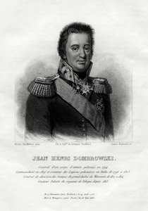 Jean Henri Dombrowski, polnischer Militärkommandant, 1845 von James Hopwood