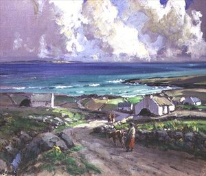 Atlantik von Bloody Foreland, Devon von James Humbert Craig
