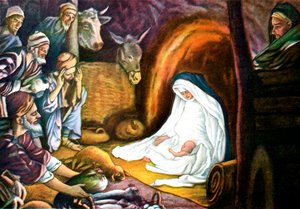 Anbetung der Heiligen Drei Könige - Bibel