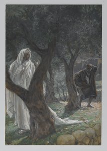 Erscheinung unseres Herrn an den heiligen Petrus, Illustration aus Das Leben unseres Herrn Jesus Christus, 1886-94 von James Jacques Joseph Tissot