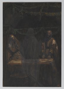 Er verschwand vor ihren Augen, Illustration aus Das Leben unseres Herrn Jesus Christus, 1886-94 von James Jacques Joseph Tissot