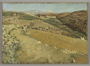 Jerusalem und Siloam, Südseite, Illustration für Das Leben Christi, 1886-94